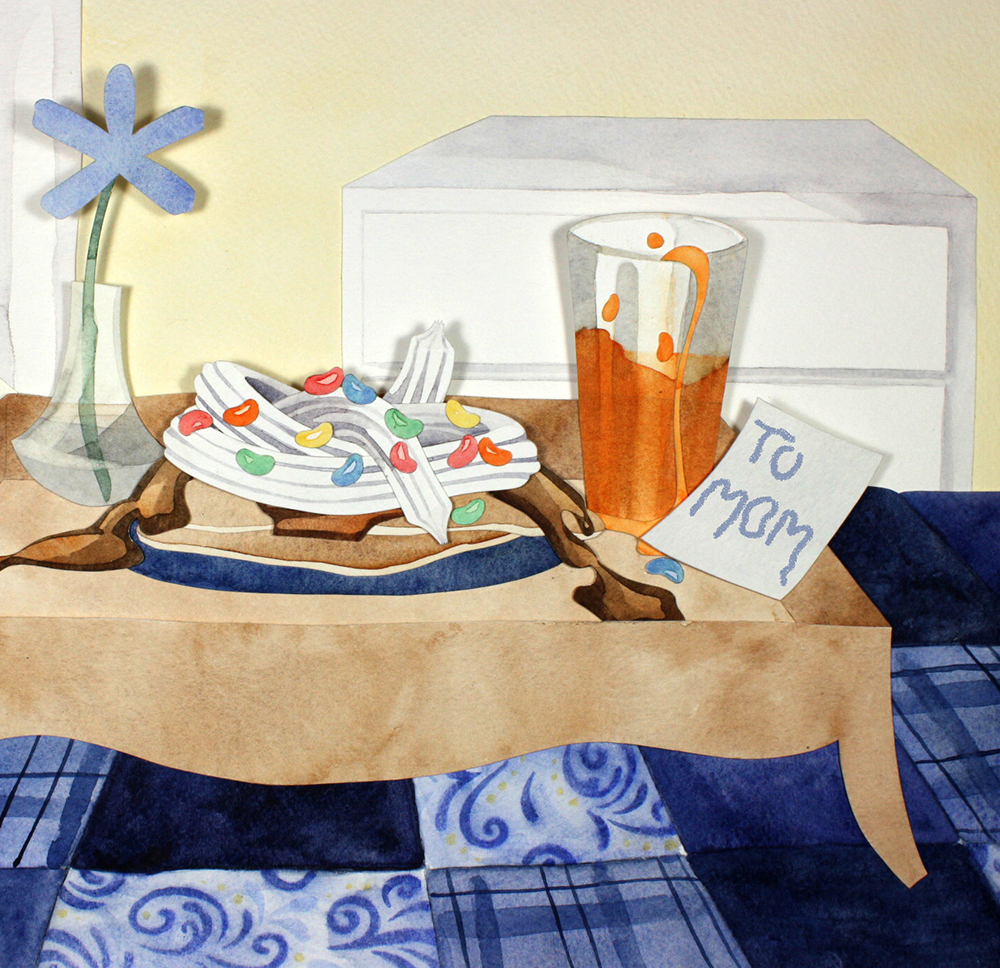 A Mother's Breakfast in Bed